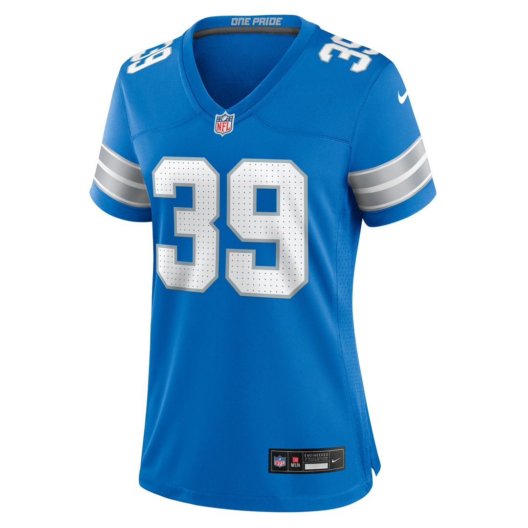 Jake Bates Detroit Lions Women's Team Game Jersey - Blue