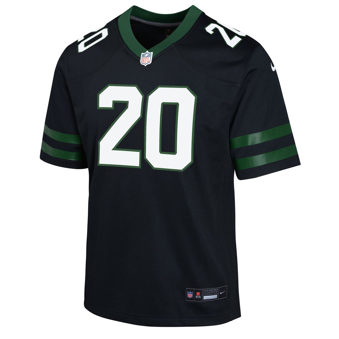 Breece Hall New York Jets Youth Game Jersey - Black