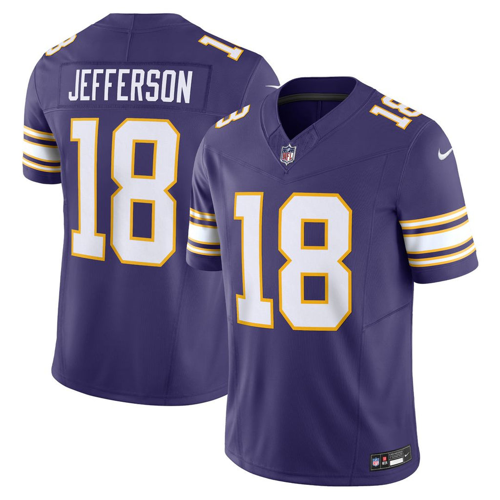 Justin Jefferson Minnesota Vikings Vapor F.U.S.E. Limited Jersey - Purple