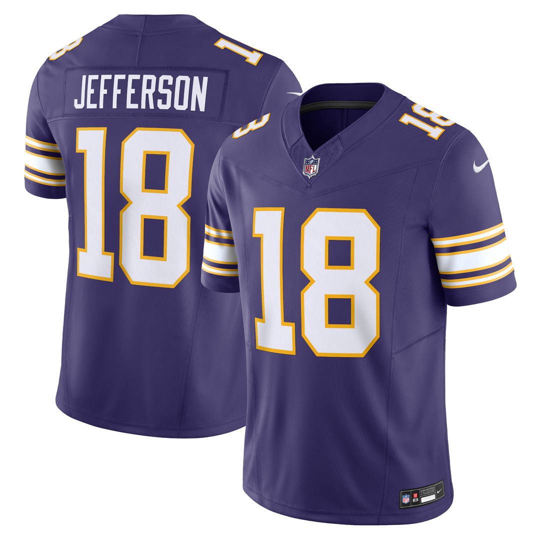 Justin Jefferson Minnesota Vikings Vapor F.U.S.E. Limited Jersey - Purple
