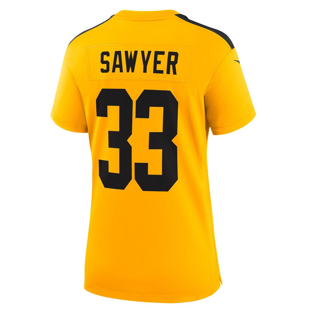 Jack Sawyer Pittsburgh Steelers Women's Alternate Game Jersey - Gold