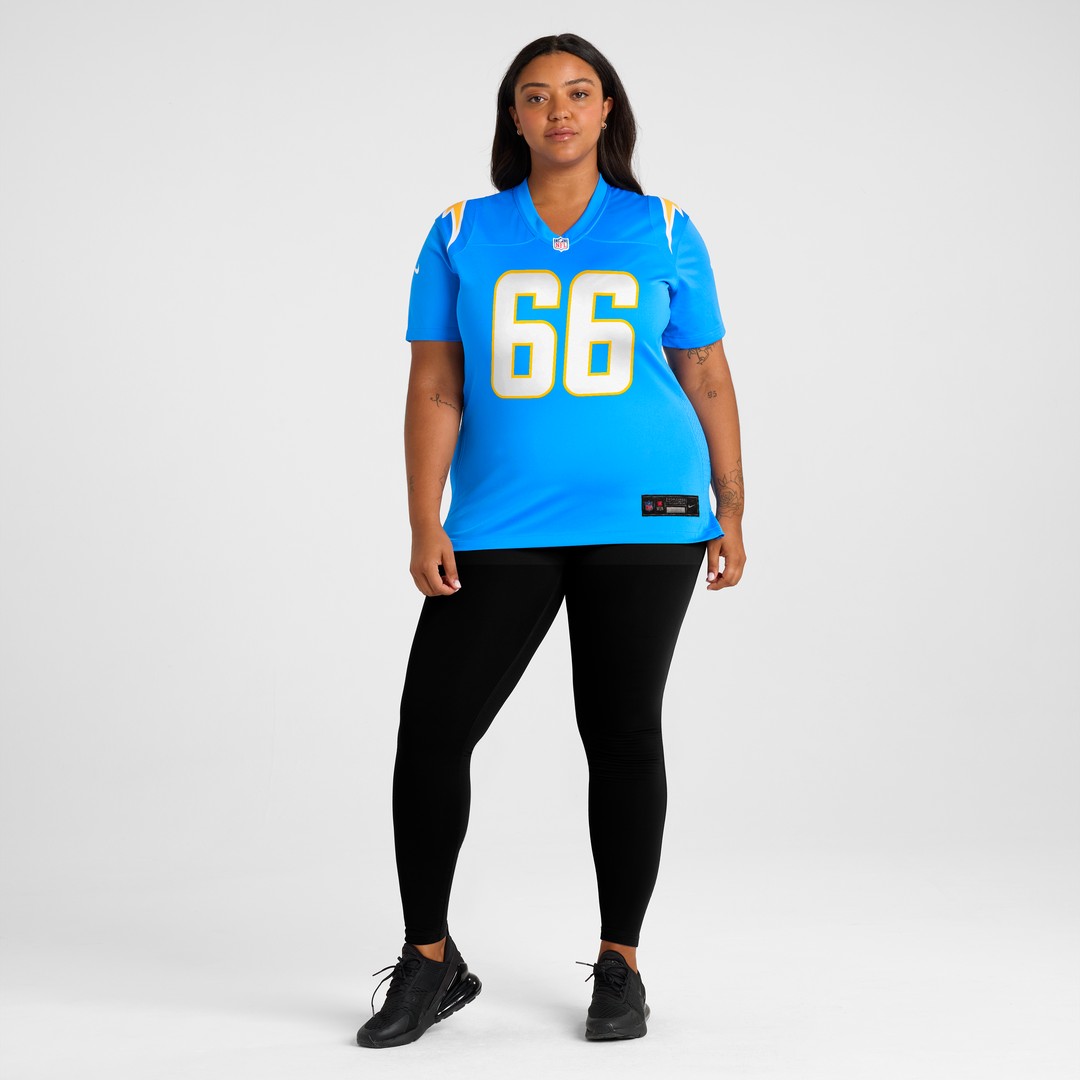 Bobby Hart Los Angeles Chargers Women's Team Game Jersey - Powder Blue