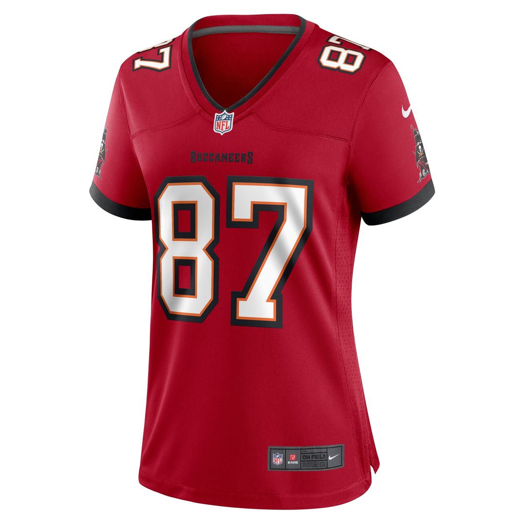 Payne Durham Tampa Bay Buccaneers Women's Game Jersey - Red