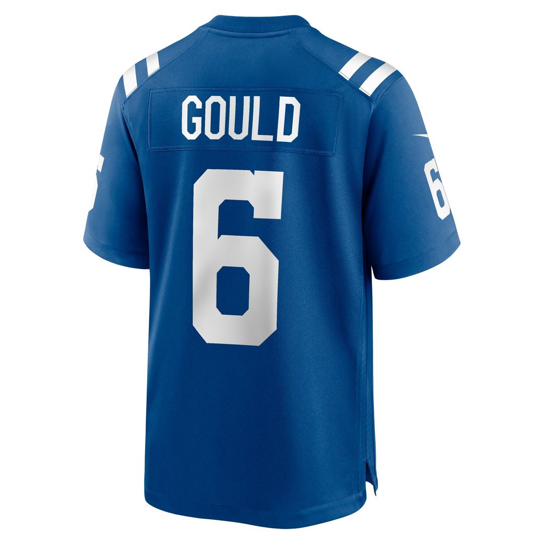 Anthony Gould Indianapolis Colts Game Jersey - Royal