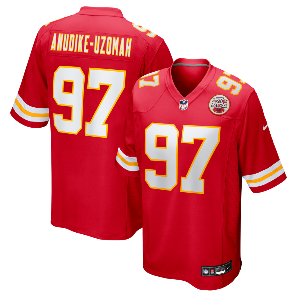 Felix Anudike-Uzomah Kansas City Chiefs Game Jersey - Red