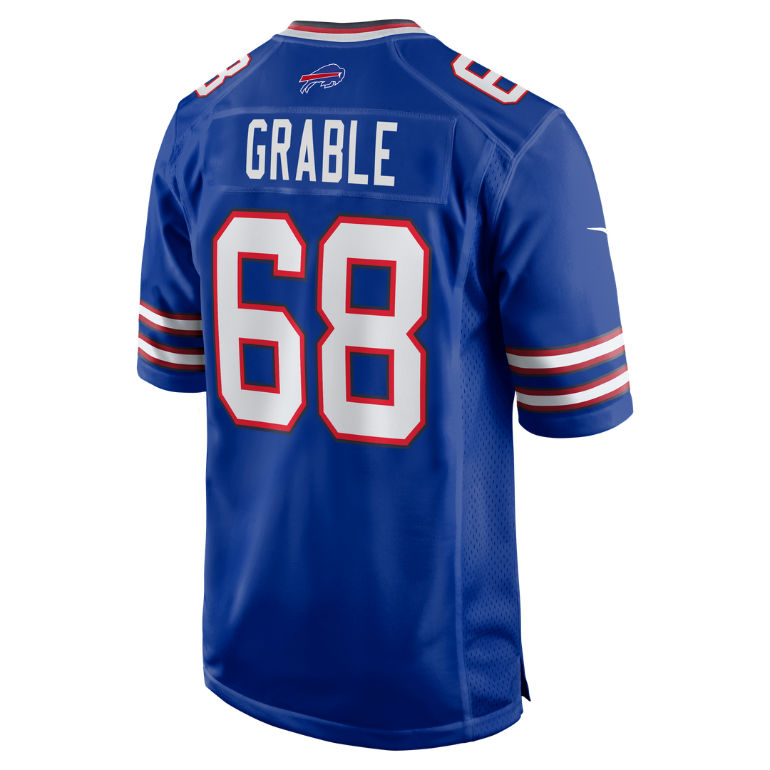 Tylan Grable Buffalo Bills Game Jersey - Royal