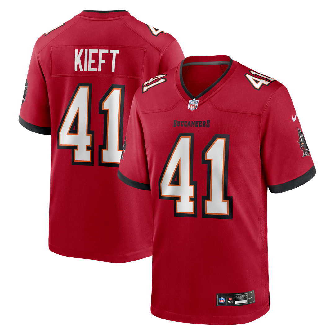 Ko Kieft Tampa Bay Buccaneers Game Player Jersey - Red