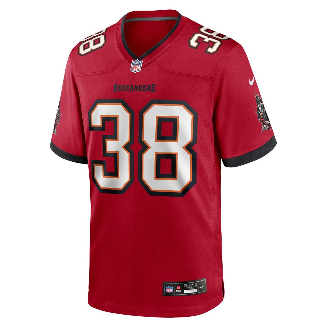 Rashad Wisdom Tampa Bay Buccaneers Team Game Jersey - Red