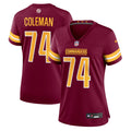 Brandon Coleman Washington Commanders Women's Team Game Jersey - Burgundy