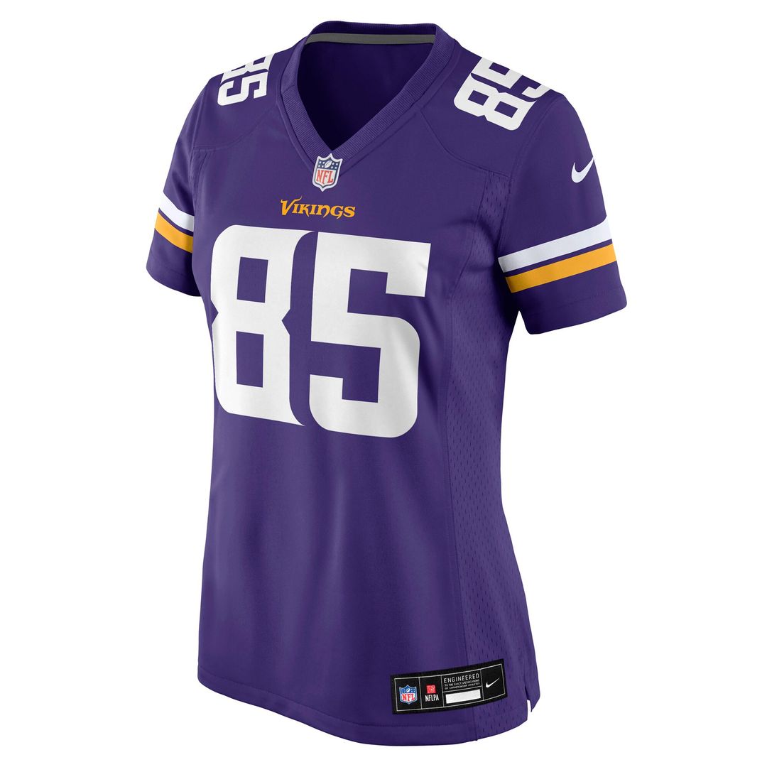 Ben Yurosek Minnesota Vikings Women's Team Game Jersey - Purple