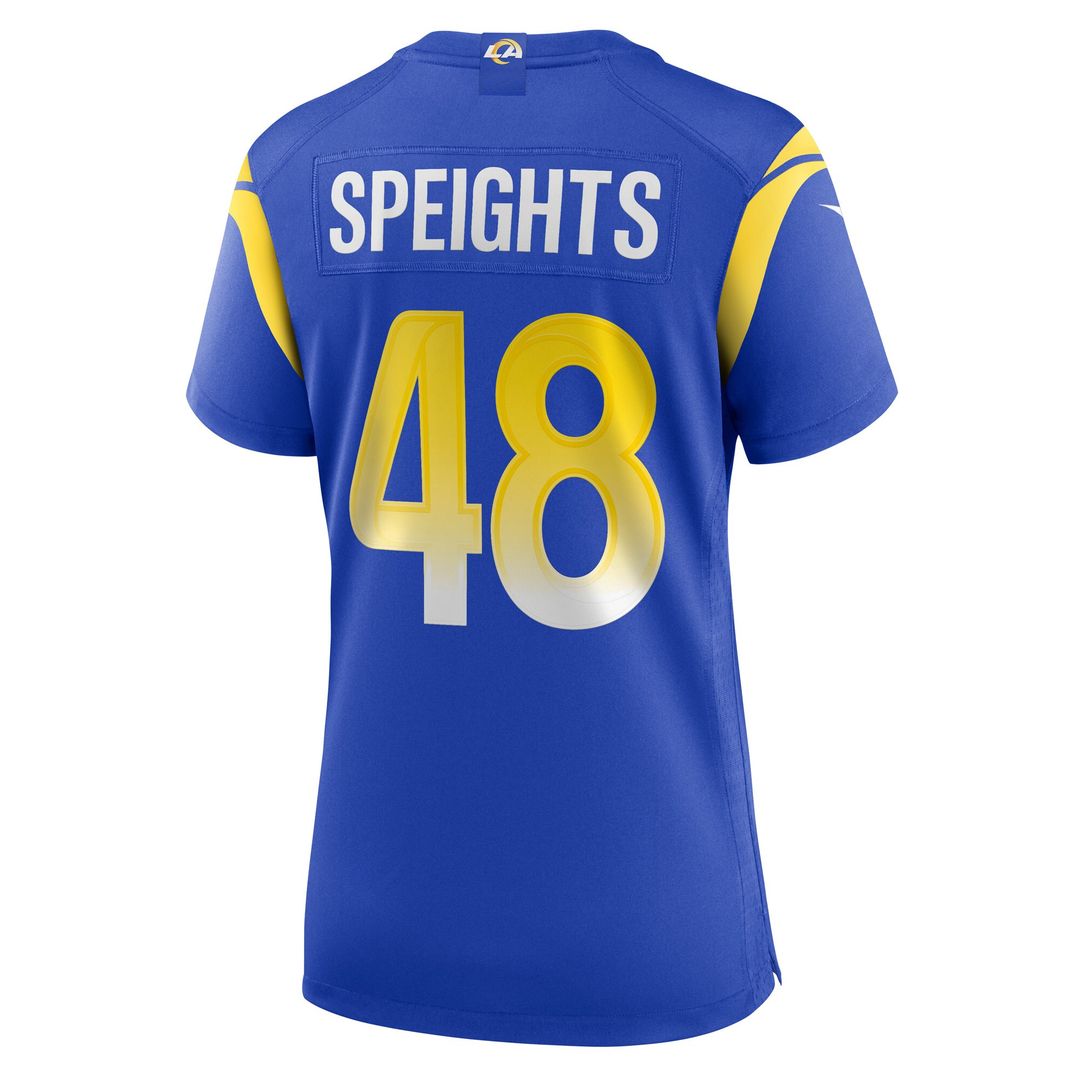 Omar Speights Los Angeles Rams Women's Game Jersey - Royal