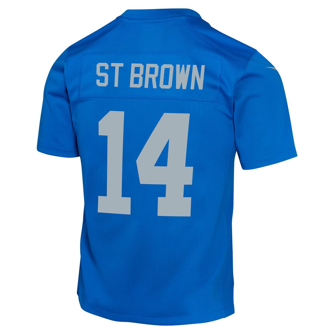 Amon-Ra St. Brown Detroit Lions Youth Game Jersey - Black