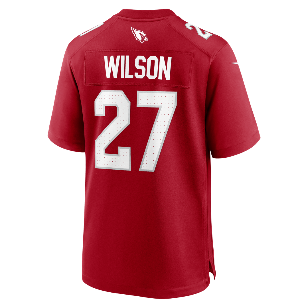 Divaad Wilson Arizona Cardinals Team Game Jersey - Cardinal