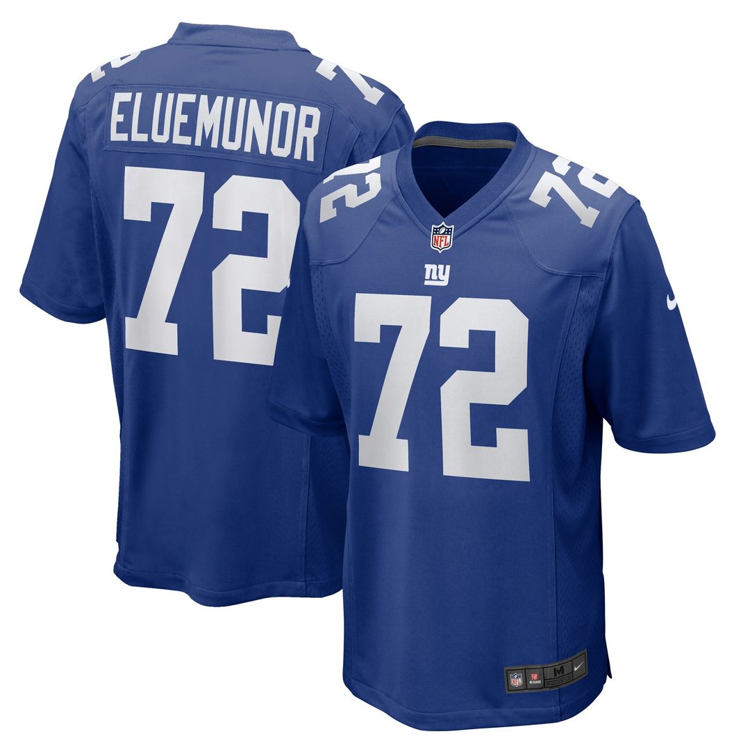 Jermaine Eluemunor New York Giants Team Game Jersey - Royal