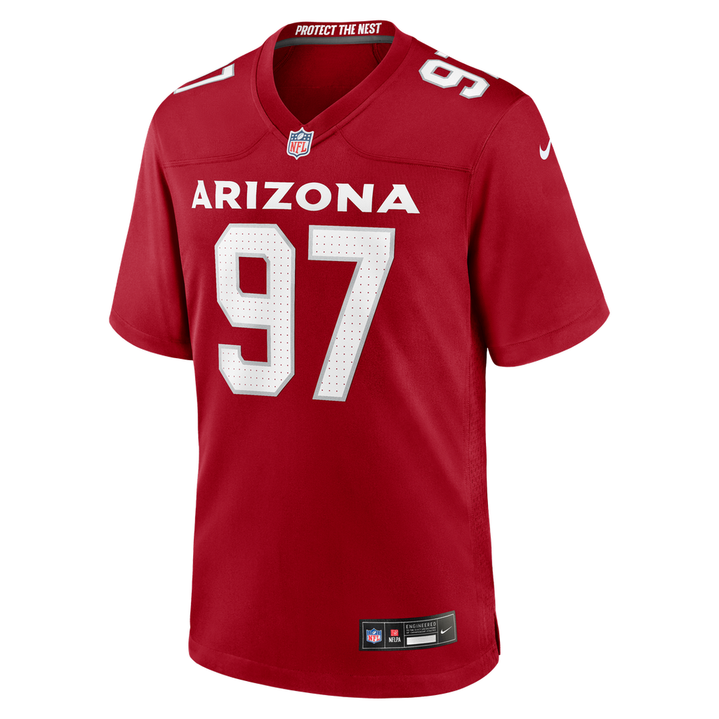 Walter Nolen Arizona Cardinals Game Player Jersey - Cardinal