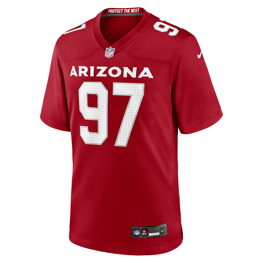 Walter Nolen Arizona Cardinals Game Player Jersey - Cardinal