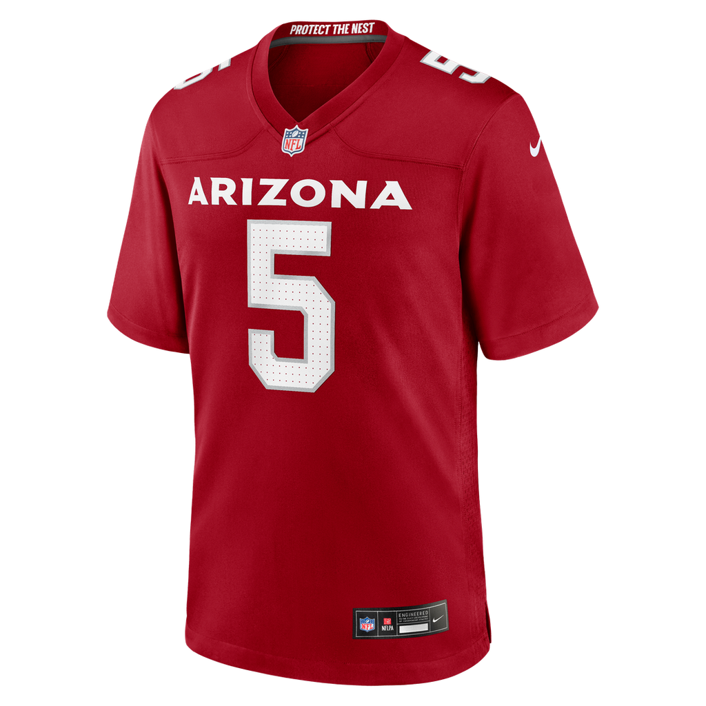 Baron Browning Arizona Cardinals Team Game Jersey - Cardinal