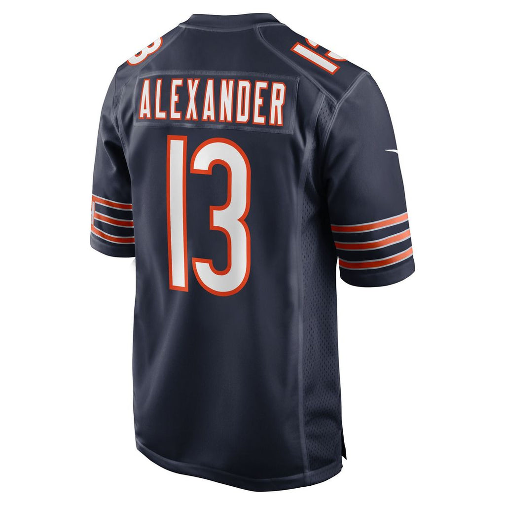 Maurice Alexander Chicago Bears Team Game Jersey - Navy