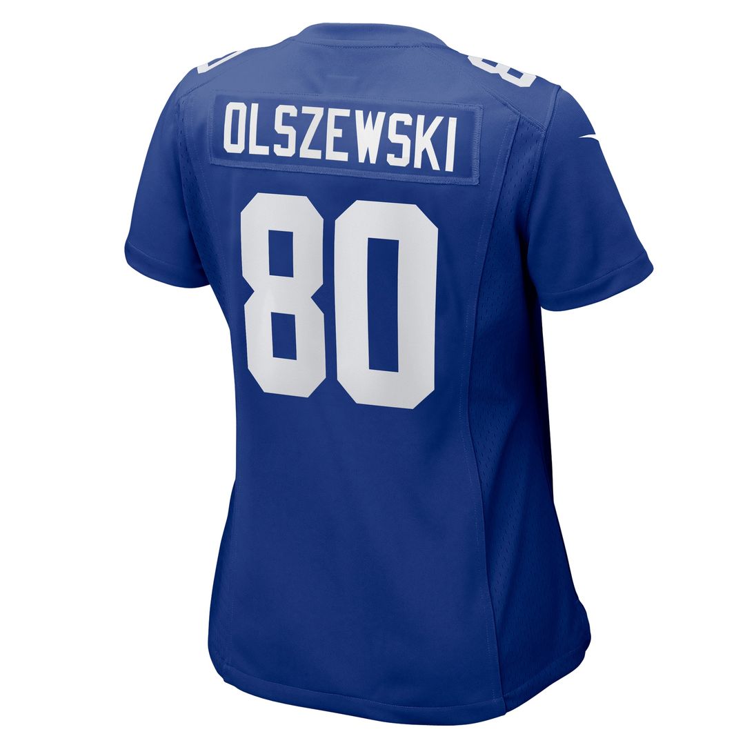 Gunner Olszewski New York Giants Women's Game Jersey - Royal