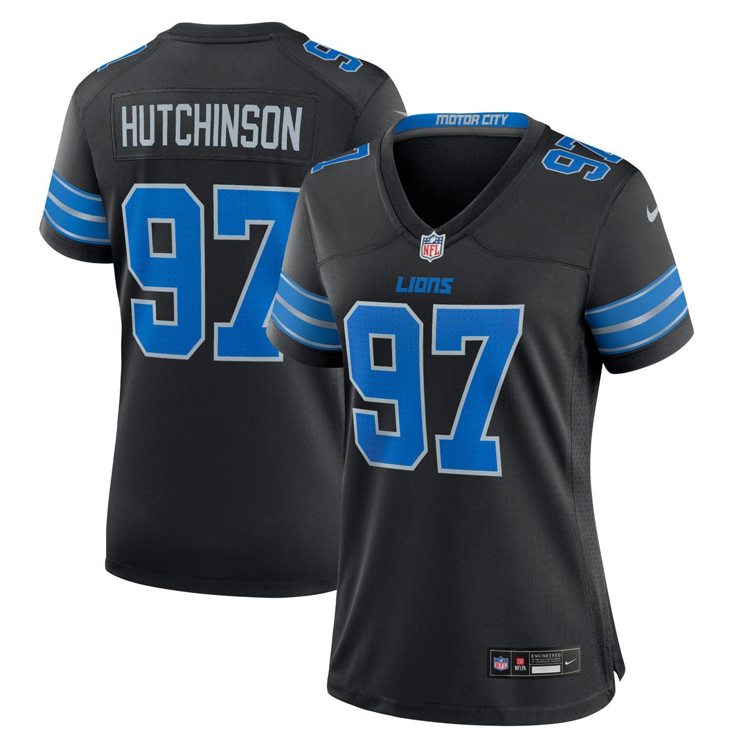 Aidan Hutchinson Detroit Lions Women's Game Jersey - White