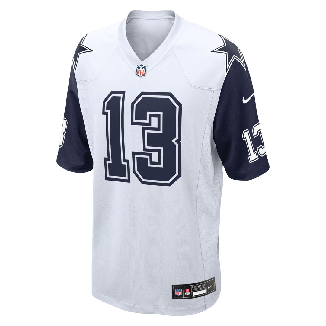Caleb Downs Dallas Cowboys Game Jersey Game Jersey - White