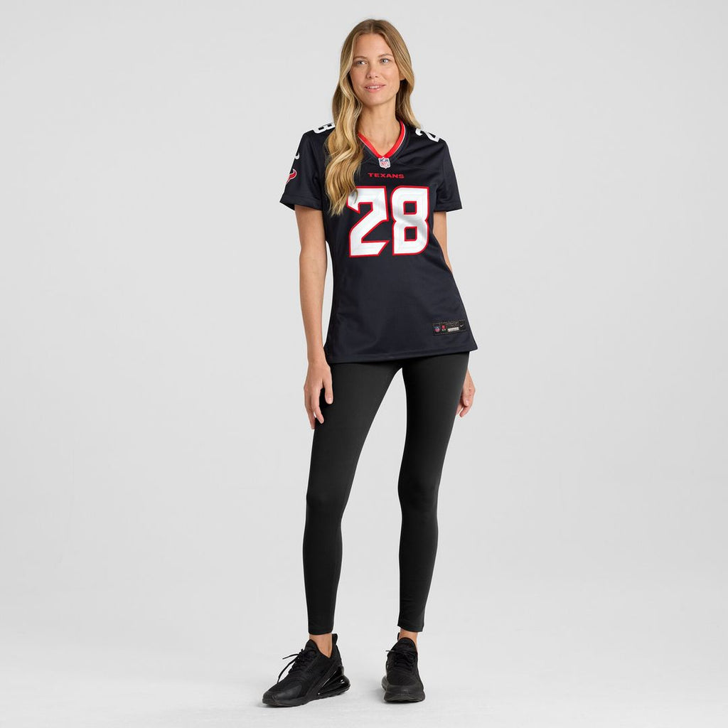 Joe Mixon Houston Texans Women's Game Jersey - Navy