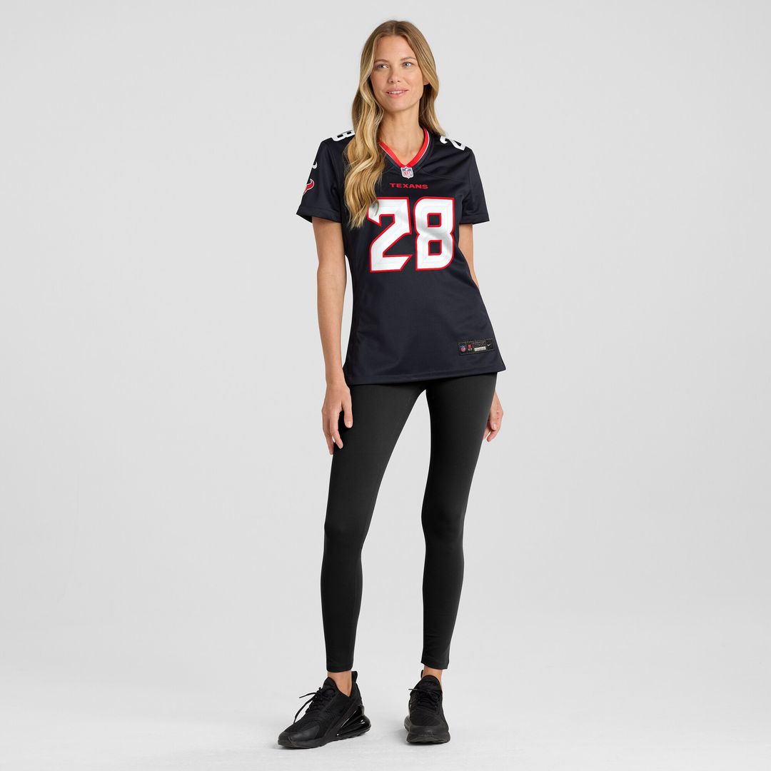 Joe Mixon Houston Texans Women's Game Jersey - Navy