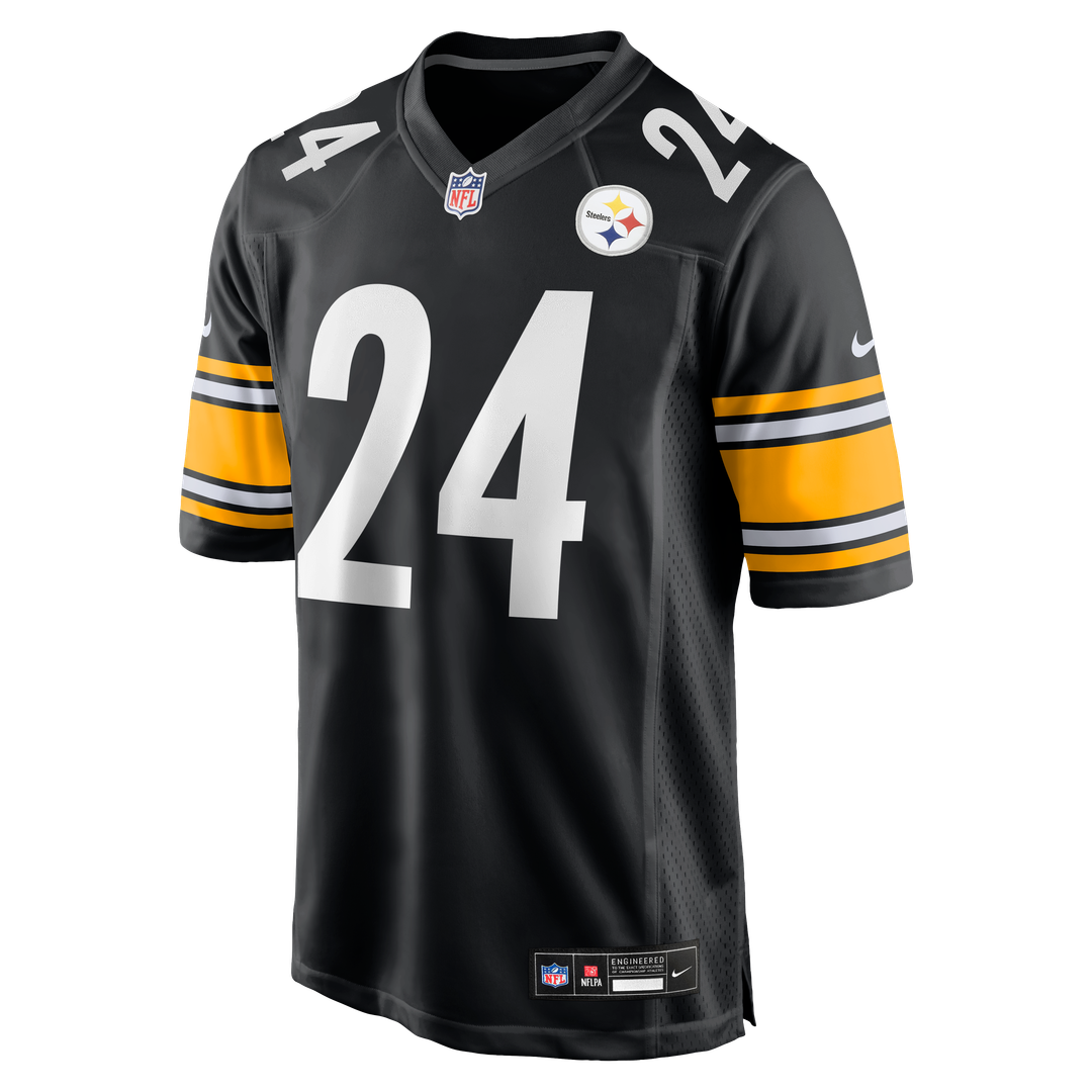 Joey Porter Jr. Pittsburgh Steelers Game Jersey - Black