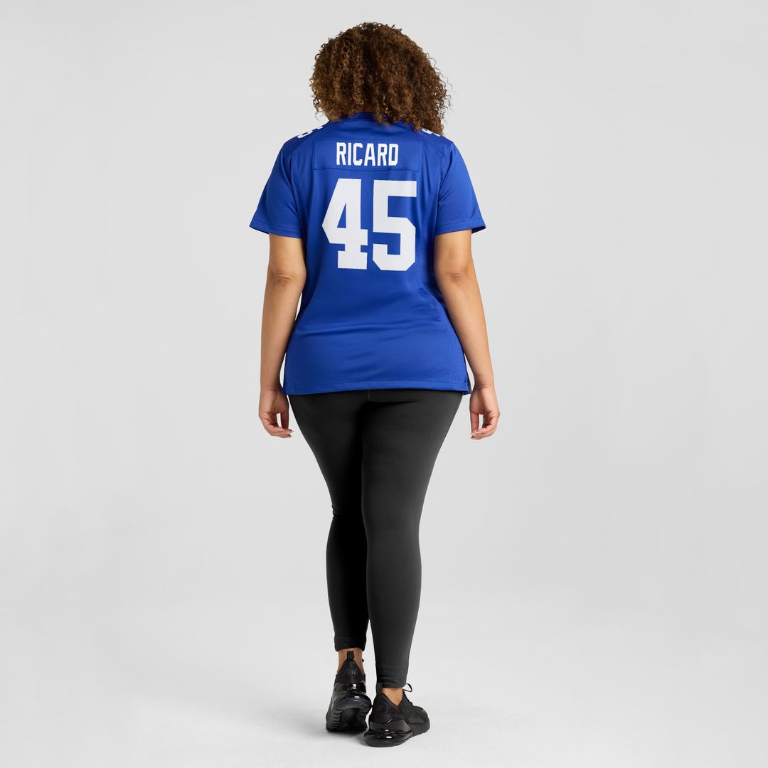 Patrick Ricard New York Giants Women's Team Game Jersey - Royal