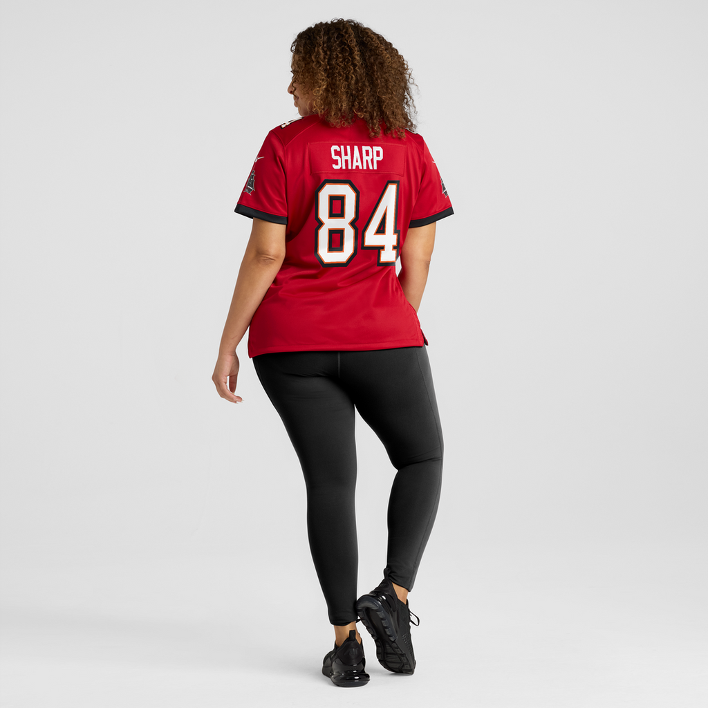 Bauer Sharp Tampa Bay Buccaneers Women's Team Game Jersey - Red