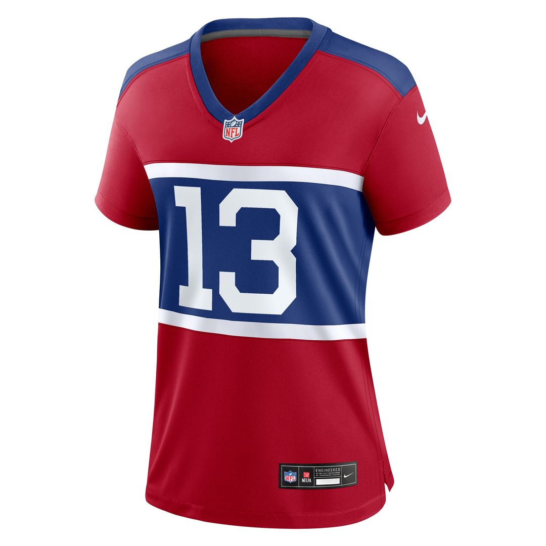 Jalin Hyatt New York Giants Women's Alternate Player Game Jersey - Century Red