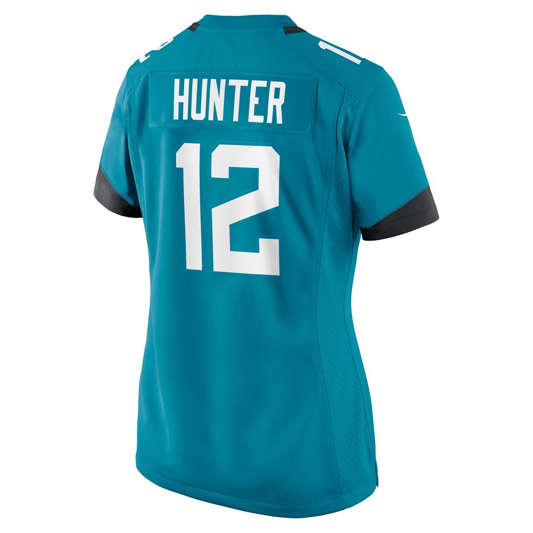 Travis Hunter Jacksonville Jaguars Women's Team Game Jersey - Teal
