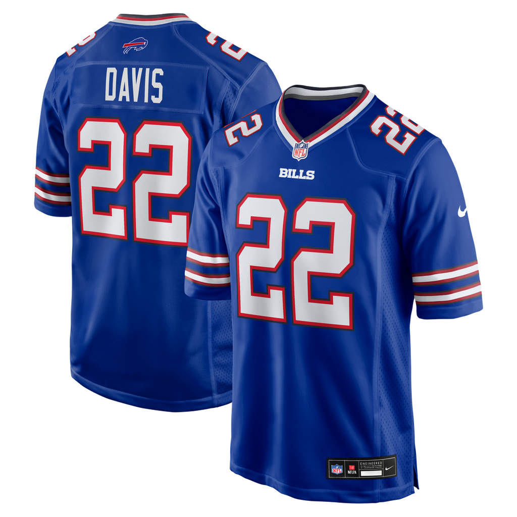Ray Davis Buffalo Bills Game Jersey - Royal