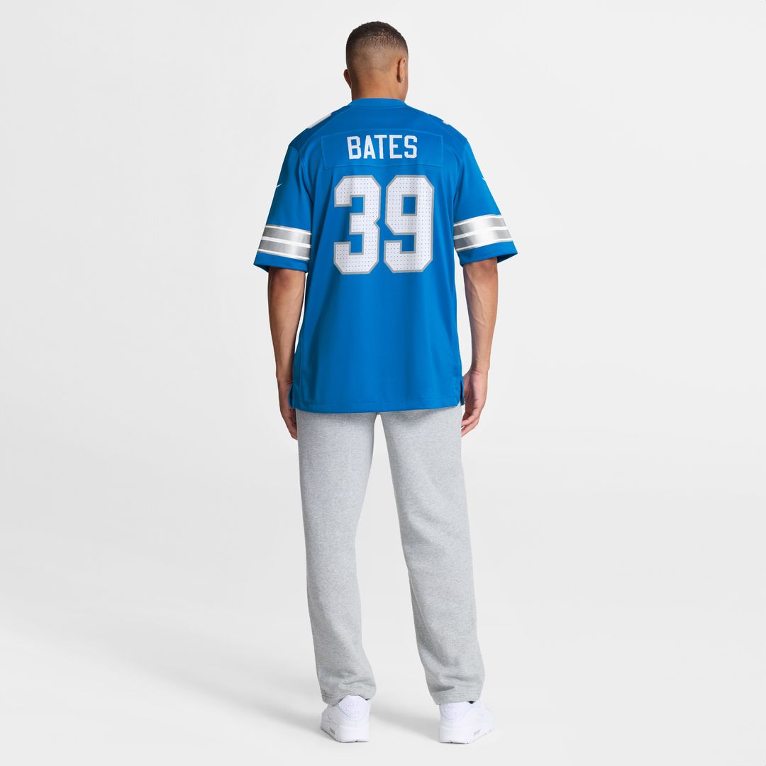Jake Bates Detroit Lions Team Game Jersey - Blue