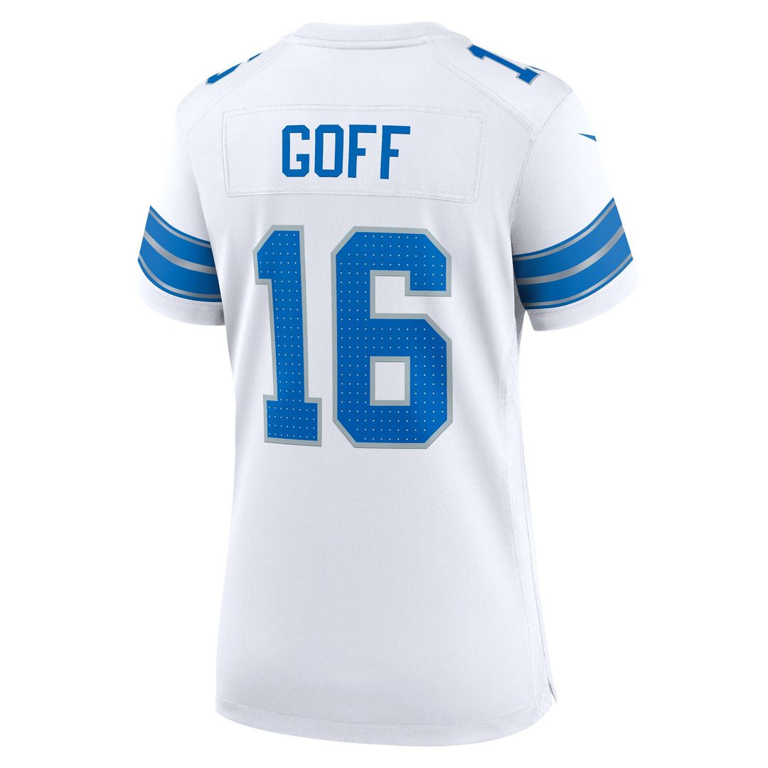 Jared Goff Detroit Lions Women's Game Jersey - White