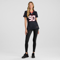 Logan Hall Houston Texans Women's Team Game Jersey - Navy