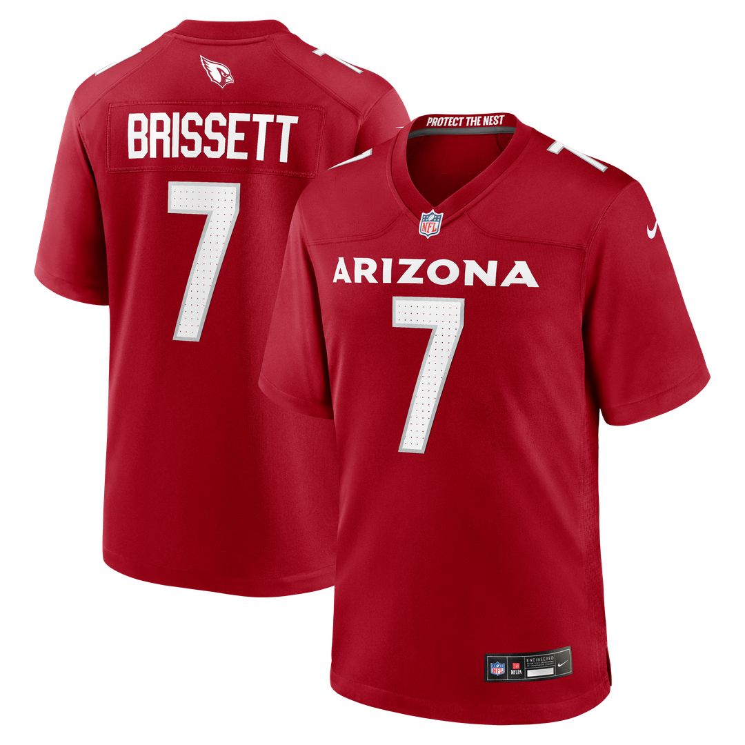 Jacoby Brissett Arizona Cardinals Team Game Jersey - Cardinal