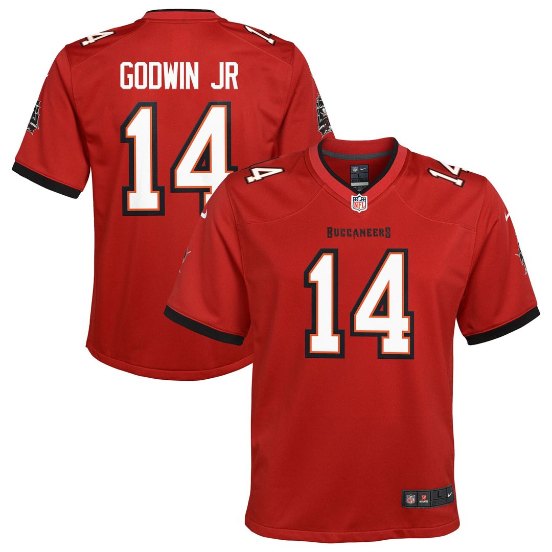 Chris Godwin Jr. Tampa Bay Buccaneers Youth Game Jersey – Red