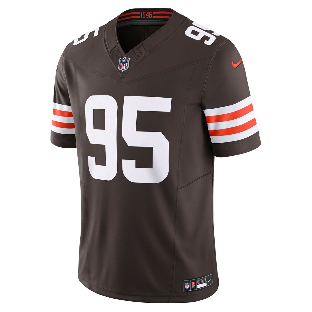 Myles Garrett Cleveland Browns Team Vapor F.U.S.E. Limited Jersey - Brown