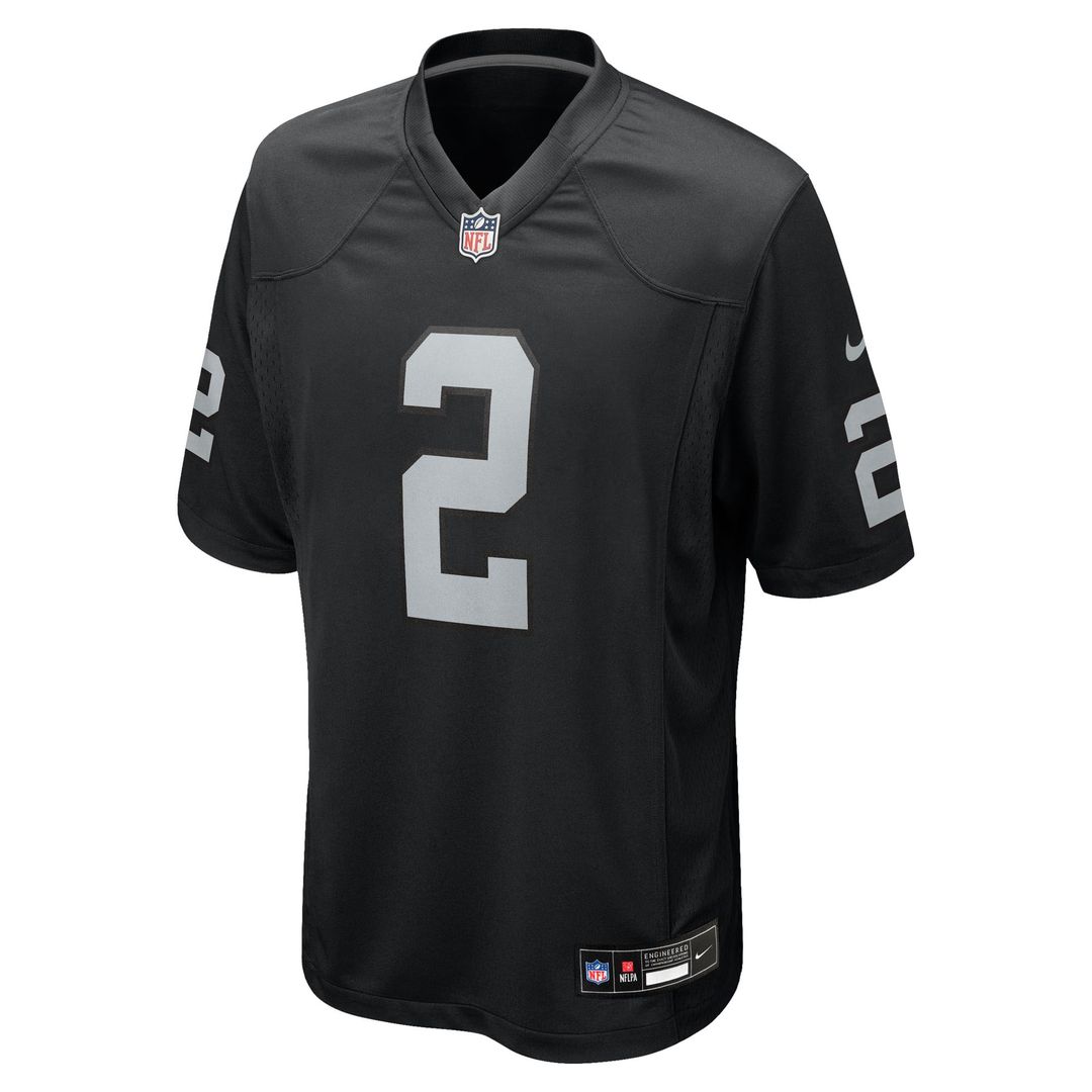 Ashton Jeanty Las Vegas Raiders Team Game Jersey - Black