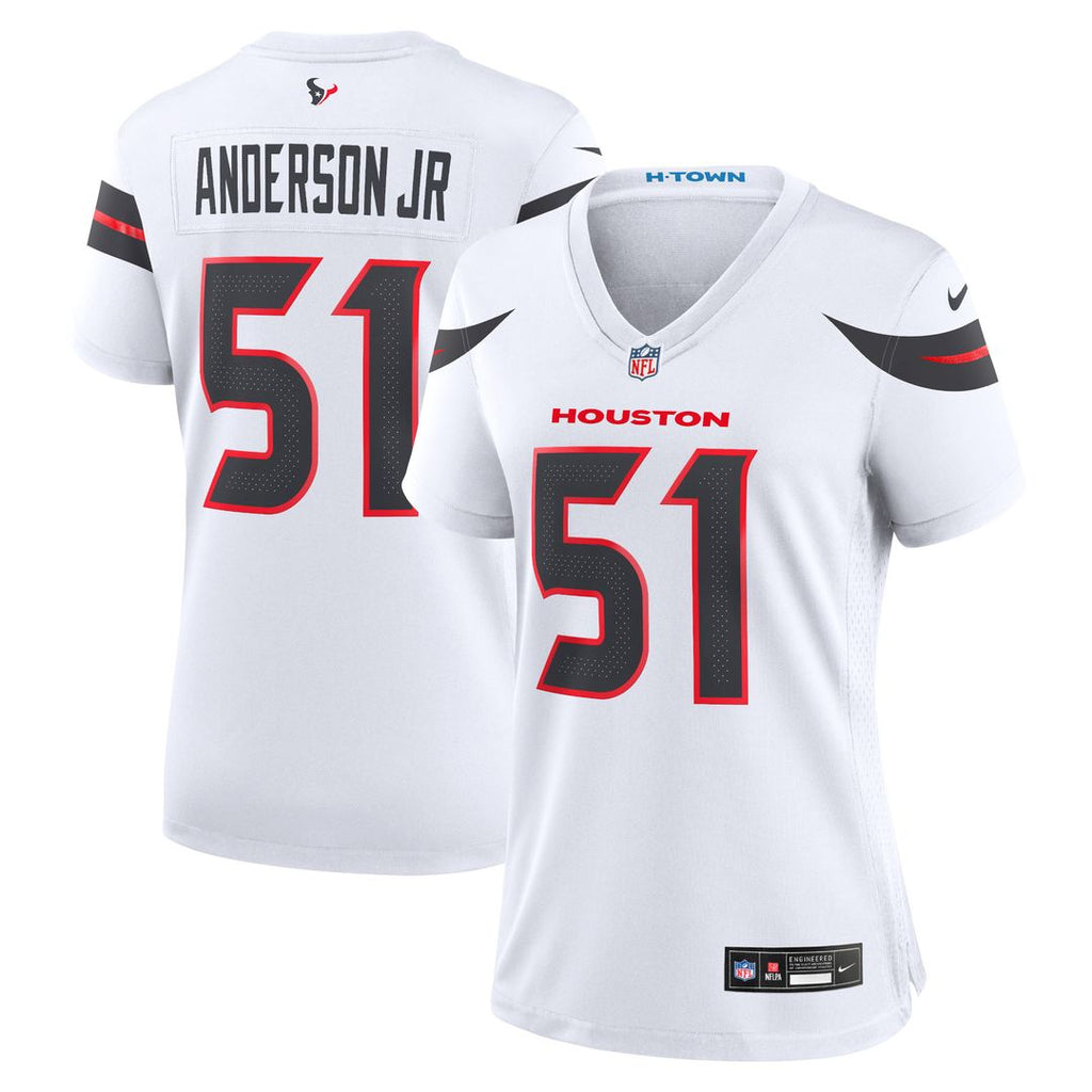 Will Anderson Jr. Houston Texans Women's Alternate Game Jersey - Red