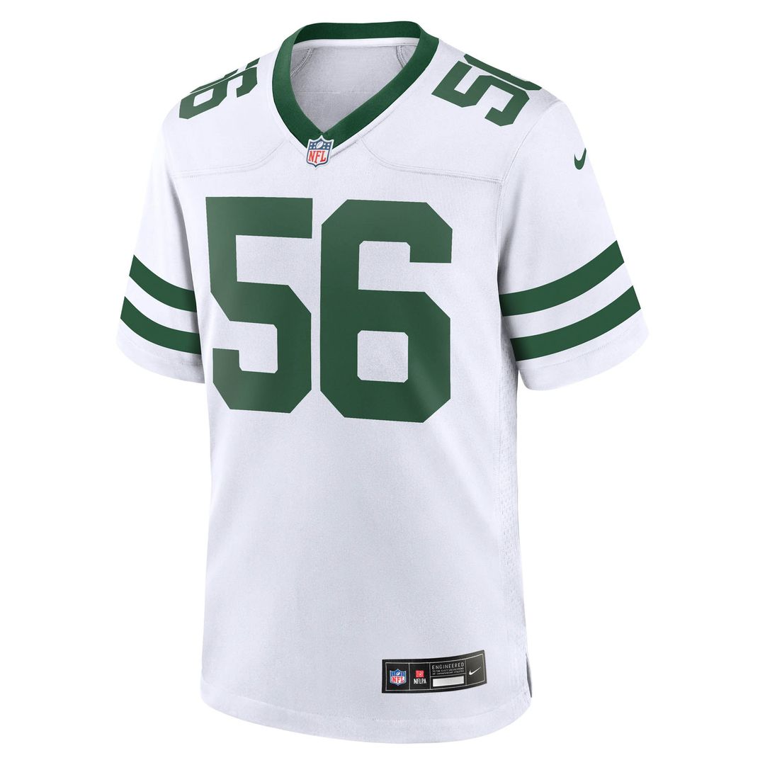 Quincy Williams New York Jets Game Jersey - Legacy White