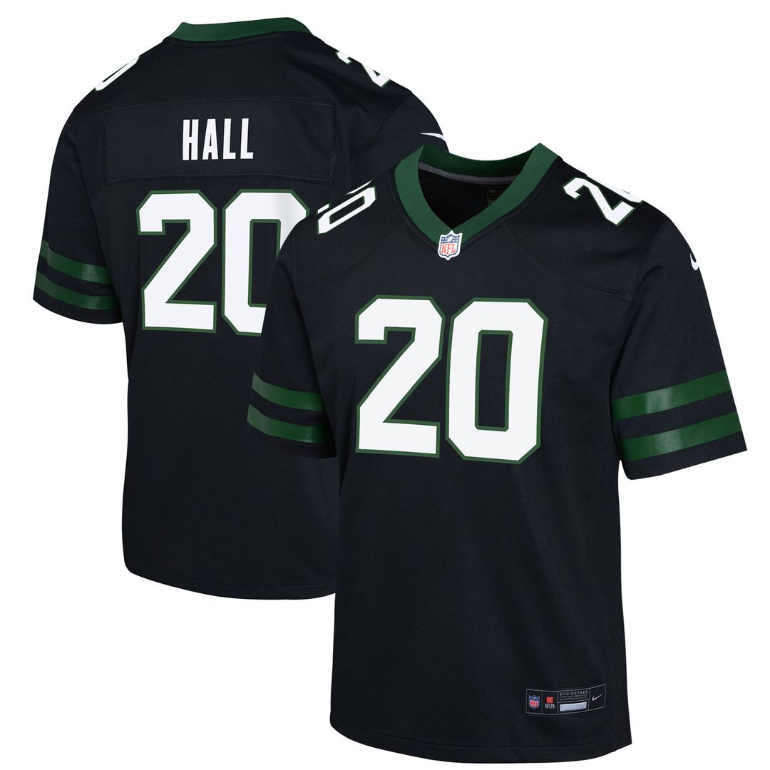Breece Hall New York Jets Youth Game Jersey - Black