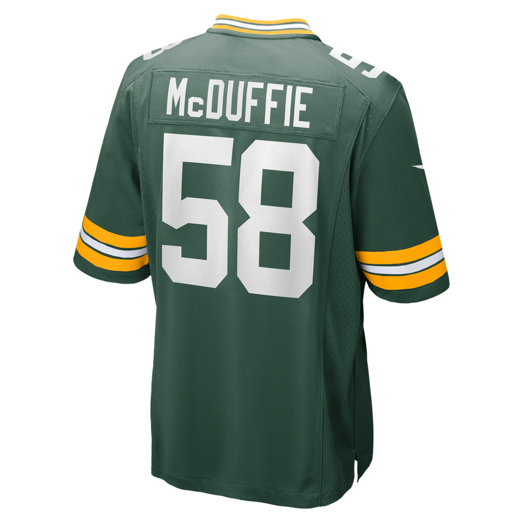 Isaiah McDuffie Green Bay Packers Game Jersey - Green
