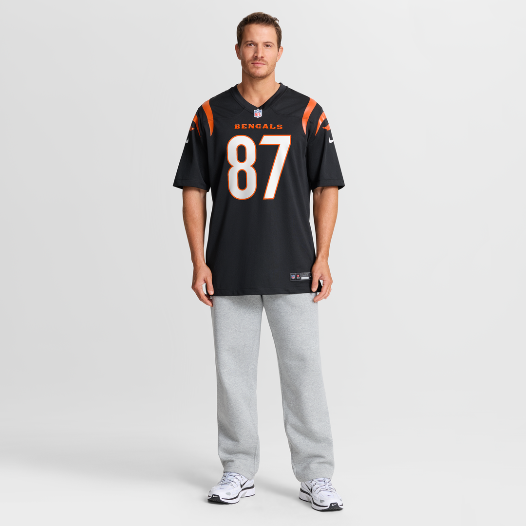 Tanner Hudson Cincinnati Bengals Home Game Player Jersey - Black