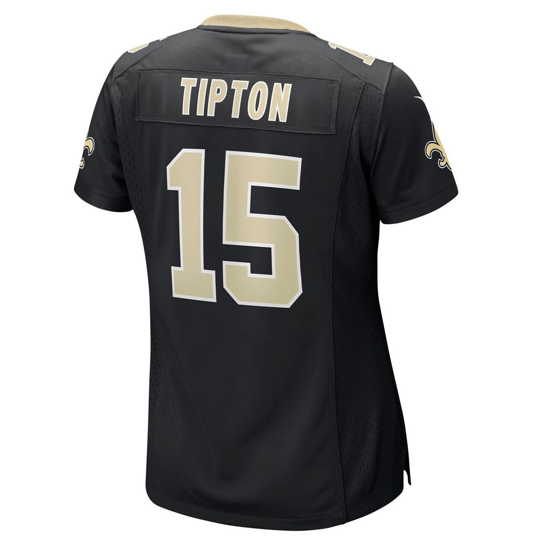 Mason Tipton New Orleans Saints Women's Team Game Jersey - Black