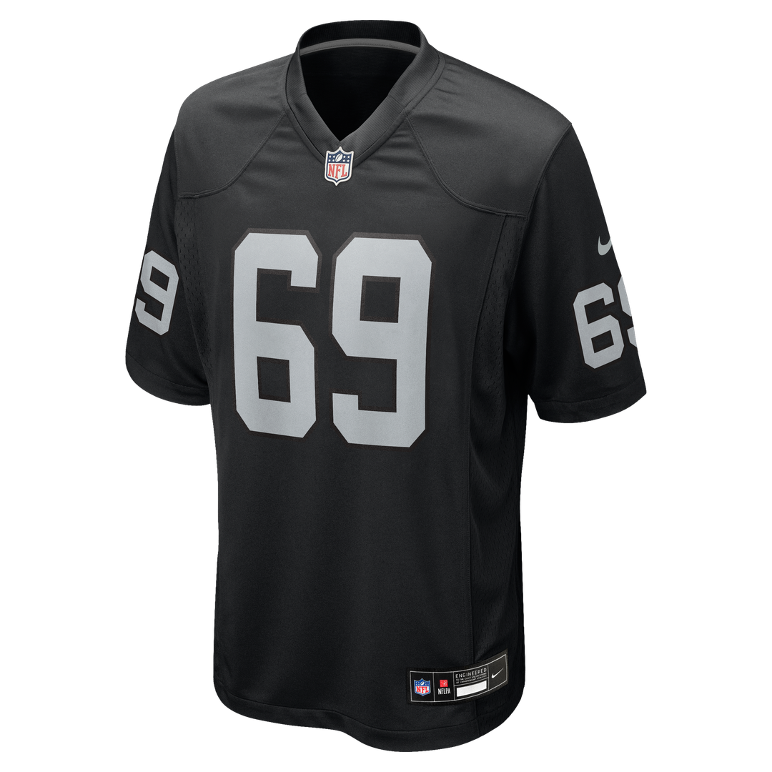 Adam Butler Las Vegas Raiders Team Game Jersey - Black