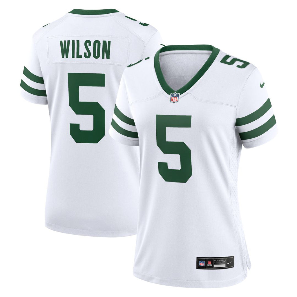 Garrett Wilson New York Jets Women's Alternate Game Jersey - Legacy Black