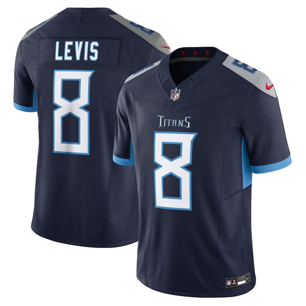 Will Levis Tennessee Titans Alternate Oilers Throwback Vapor F.U.S.E. Limited Jersey - Light Blue