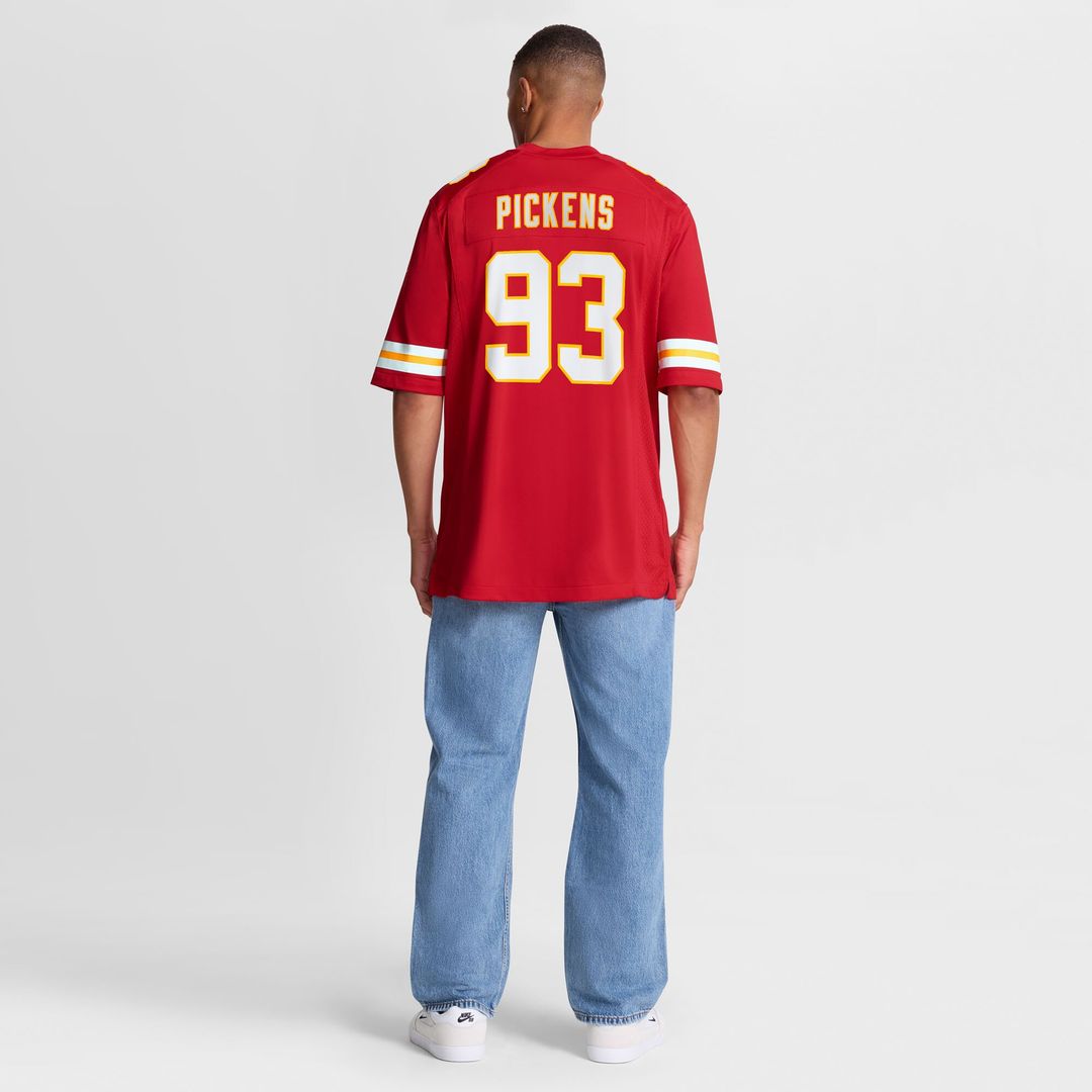 Zacch Pickens Kansas City Chiefs Team Game Jersey - Red